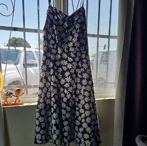 Floral Spaghetti Strap Dress